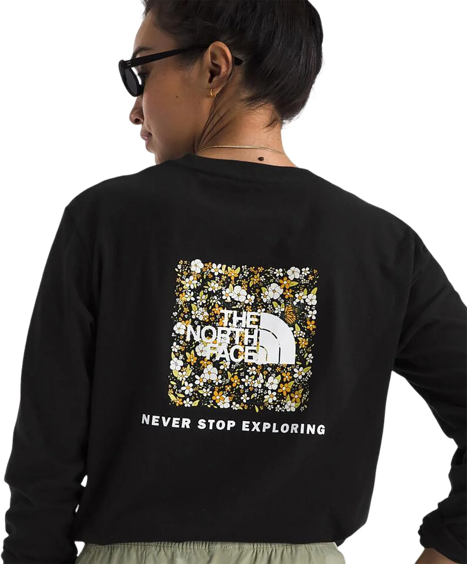 Evolution Floral Box NSE Long-Sleeve Graphic T-Shirt - Women's|-|T-shirt graphique à manches longues Evolution Floral Box NSE - Femme sold by Altitude Sports product image thumbnail 5