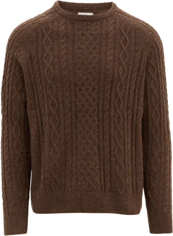 Mohair Fishermans Knit Sweater - Men's|-|Chandail en mohair tricoté style pêcheur - Homme sold by Altitude Sports