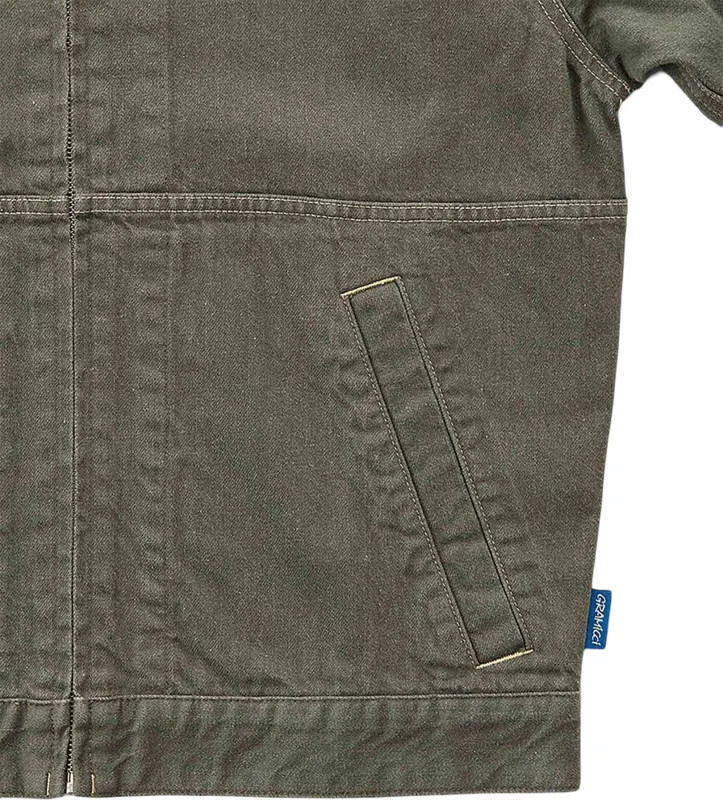 Japanese Slub Denim Jacket - Men's|-|Manteau en denim flammé japonais - Homme sold by Altitude Sports