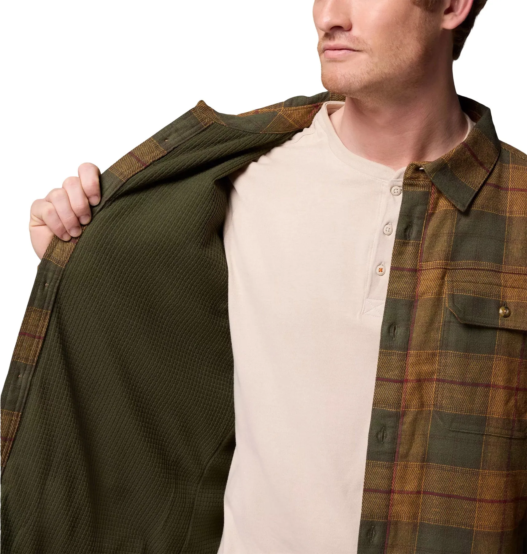 Saddle Point Warm Lined Flannel Shirt - Men's|-|Chemise en flanelle doublée chaude Saddle Point - Homme sold by Altitude Sports product image thumbnail 5