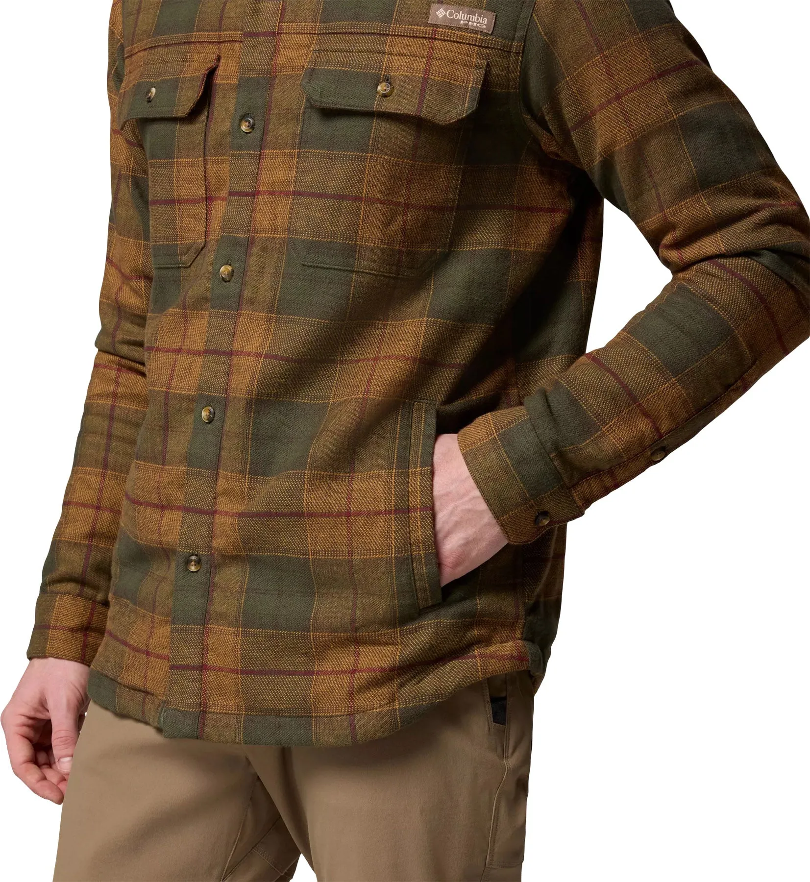 Saddle Point Warm Lined Flannel Shirt - Men's|-|Chemise en flanelle doublée chaude Saddle Point - Homme sold by Altitude Sports product image thumbnail 2