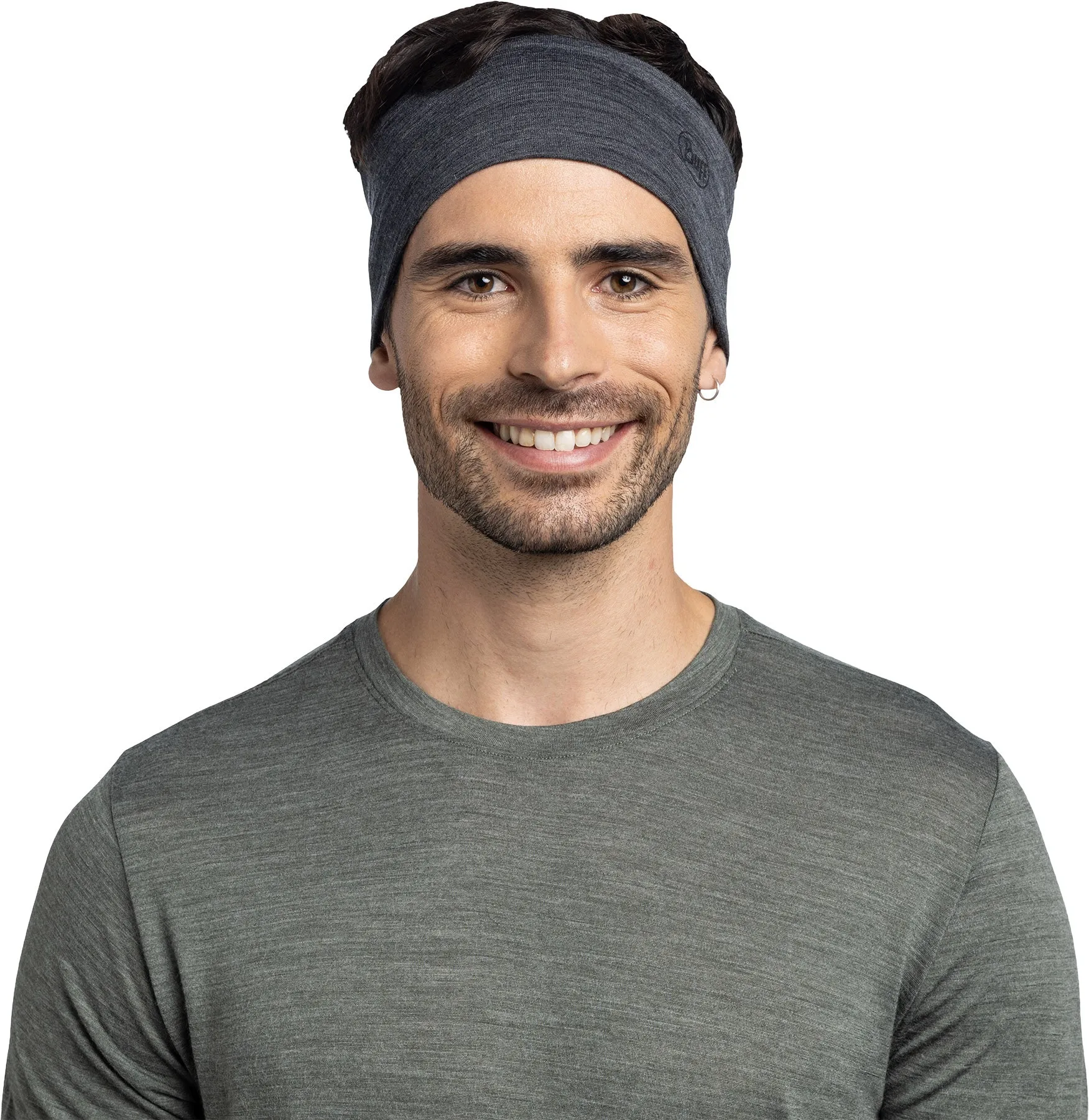 Solid Lightweight Merino Wool Headband - Unisex|-|Bandeau en laine mérinos légère uni - Unisexe sold by Altitude Sports product image thumbnail 3