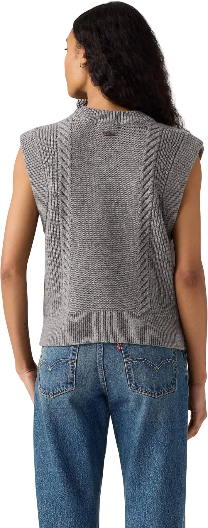 Ines Cable Knit Sweater Vest - Women's|-|Veste en tricot torsadé Ines - Femme sold by Altitude Sports product image thumbnail 2
