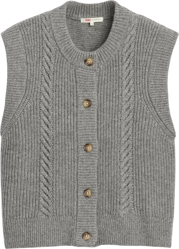 Ines Cable Knit Sweater Vest - Women's|-|Veste en tricot torsadé Ines - Femme sold by Altitude Sports