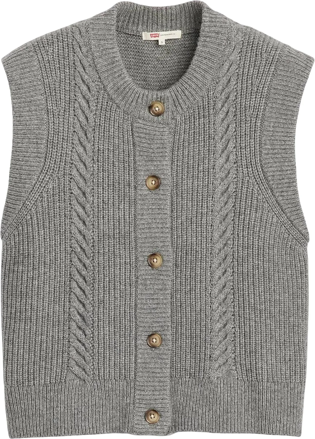 Ines Cable Knit Sweater Vest - Women's|-|Veste en tricot torsadé Ines - Femme sold by Altitude Sports