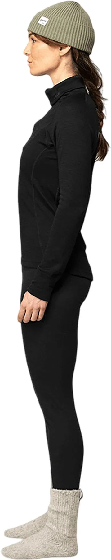 Duo Active Merino 205 Zip Neck Base Layer Top - Women's|-|Couche de base pour le haut col à glissière en mérinos 205 Duo Active - Femme sold by Altitude Sports product image thumbnail 2