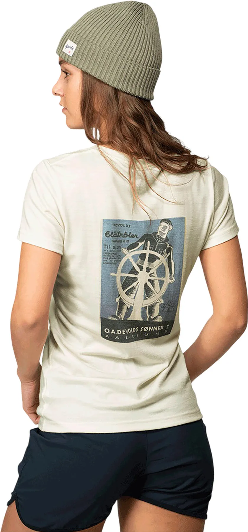 Premium Sailor Merino T-Shirt - Women's|-|T-shirt en mérinos Premium Sailor - Femme sold by Altitude Sports product image thumbnail 3