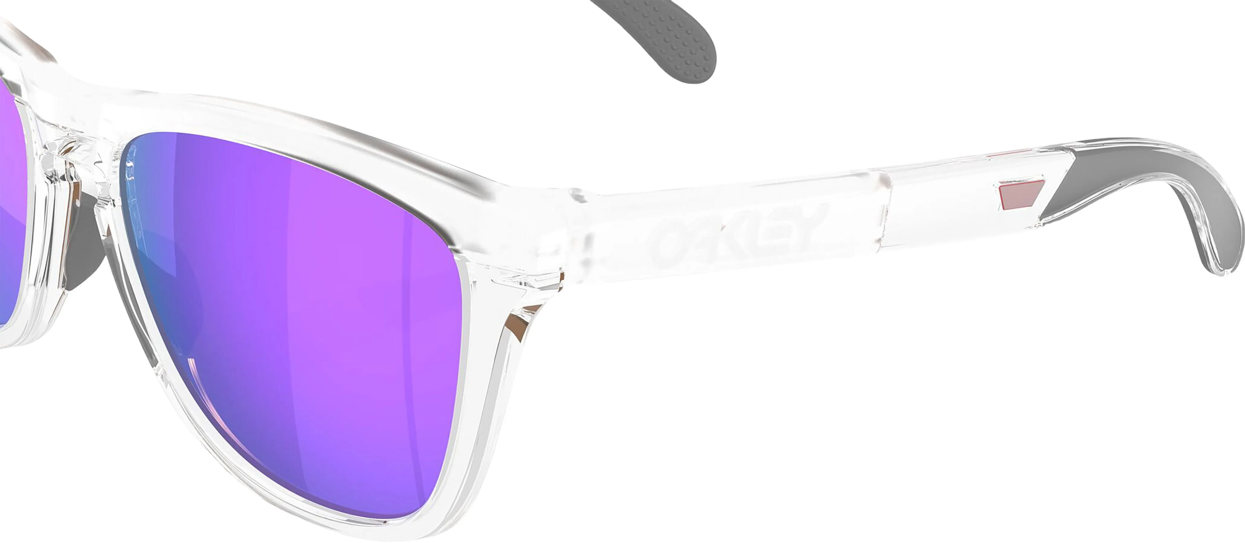 Frogskins Range XL Sunglasses - Matte Clear - Prizm Violet Lens - Unisex|-|Lunettes de soleil Frogskins Range XL - Matte Clear - Verres Prizm Violet - Unisexe sold by Altitude Sports product image thumbnail 4