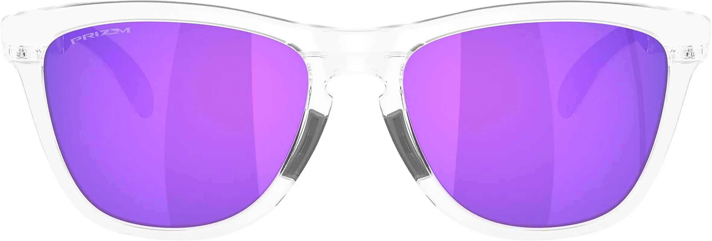 Frogskins Range XL Sunglasses - Matte Clear - Prizm Violet Lens - Unisex|-|Lunettes de soleil Frogskins Range XL - Matte Clear - Verres Prizm Violet - Unisexe sold by Altitude Sports