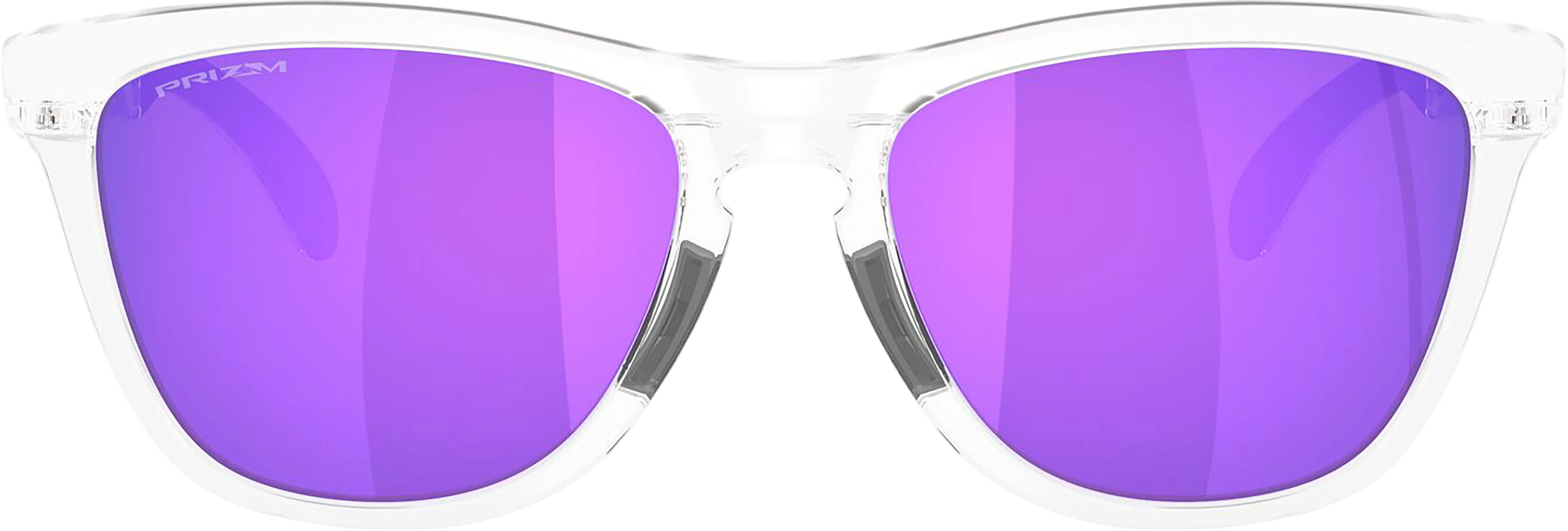 Frogskins Range XL Sunglasses - Matte Clear - Prizm Violet Lens - Unisex|-|Lunettes de soleil Frogskins Range XL - Matte Clear - Verres Prizm Violet - Unisexe sold by Altitude Sports