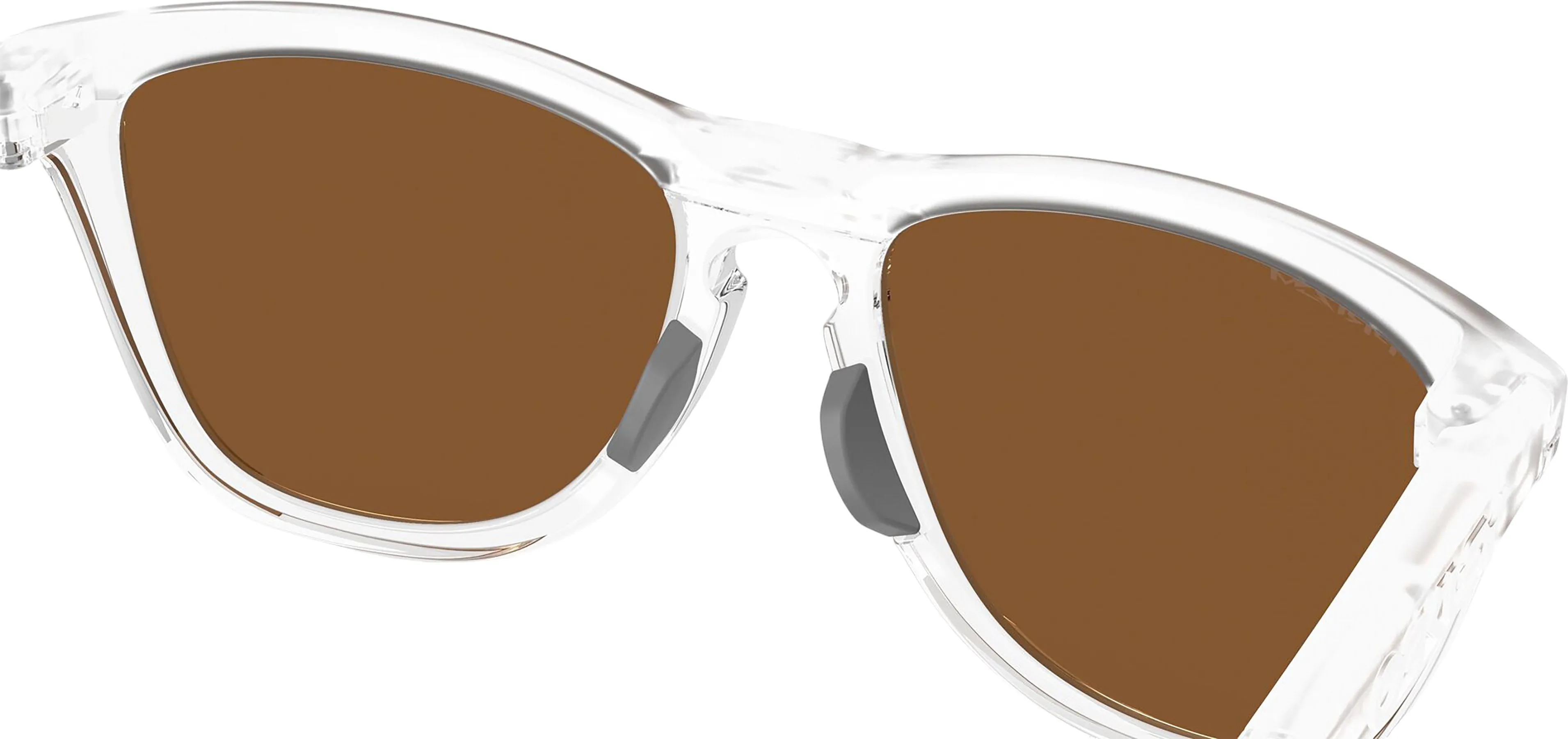 Frogskins Range XL Sunglasses - Matte Clear - Prizm Violet Lens - Unisex|-|Lunettes de soleil Frogskins Range XL - Matte Clear - Verres Prizm Violet - Unisexe sold by Altitude Sports product image thumbnail 5