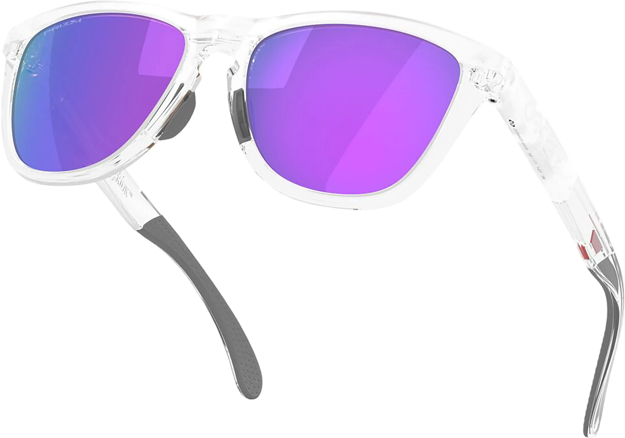 Frogskins Range XL Sunglasses - Matte Clear - Prizm Violet Lens - Unisex|-|Lunettes de soleil Frogskins Range XL - Matte Clear - Verres Prizm Violet - Unisexe sold by Altitude Sports product image thumbnail 3