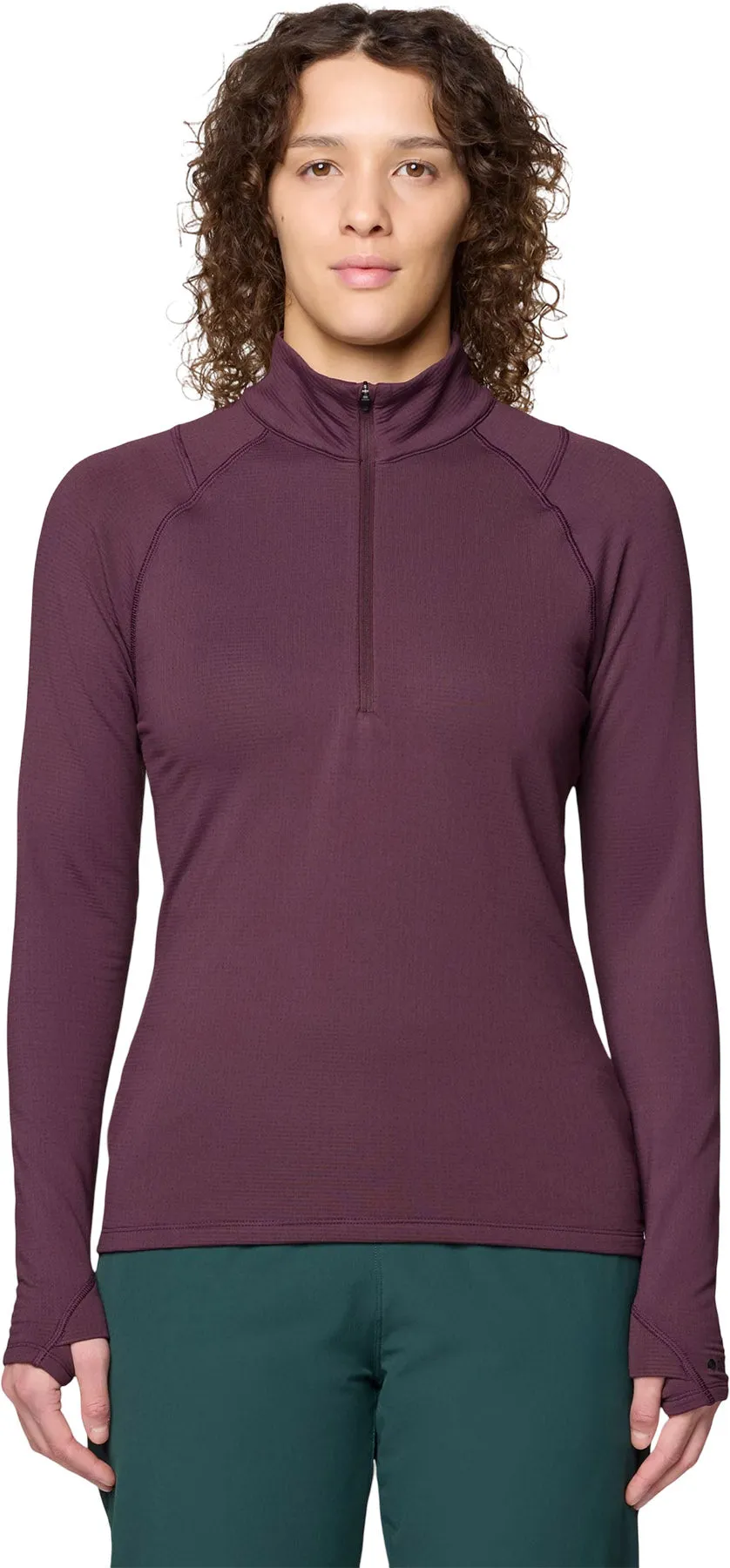 Crater Lake Heavyweight Half Zip Base Layer Top - Women's|-|Couche de base pour le haut épais à demi-glissière Crater Lake - Femme sold by Altitude Sports product image thumbnail 4