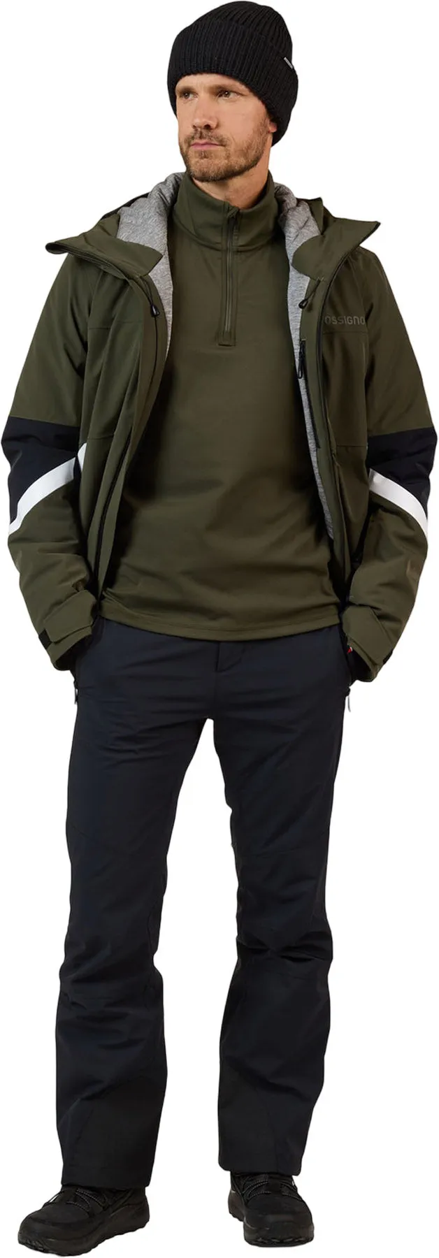 Mid Layer Stretch Half-Zip Fleece Top - Men's|-|Haut en molleton à demi-glissière extensible couche intermédiaire - Homme sold by Altitude Sports product image thumbnail 5
