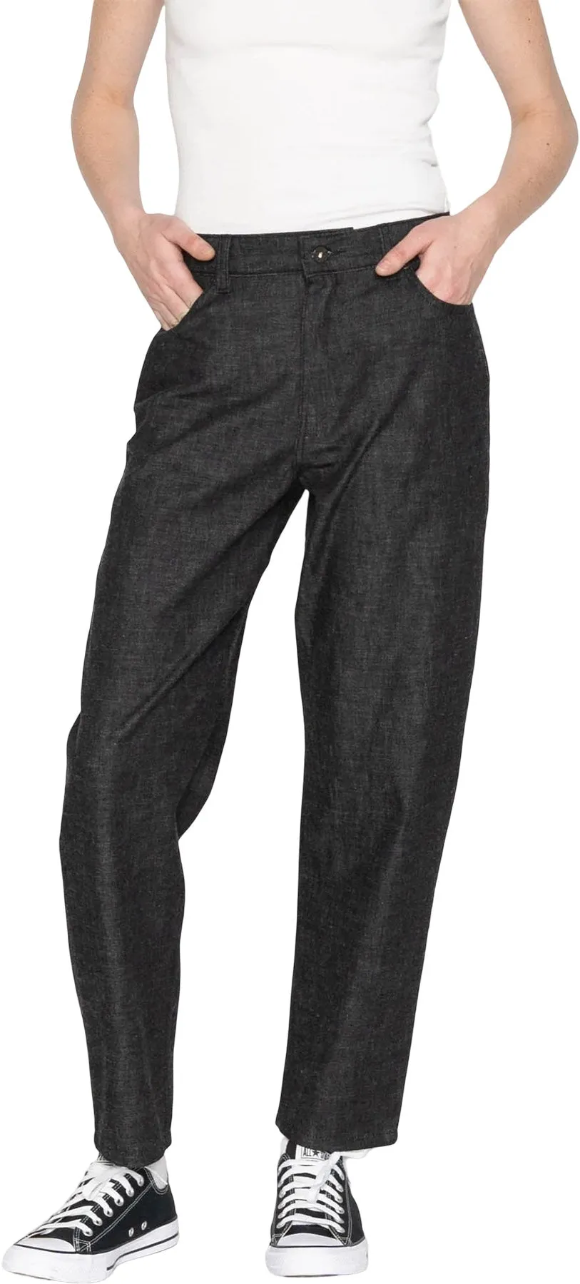 Bestie Jeans - Black Lightweight Denim - Black - Women's|-|Jean Bestie - Black Lightweight Denim - Black - Femme sold by Altitude Sports