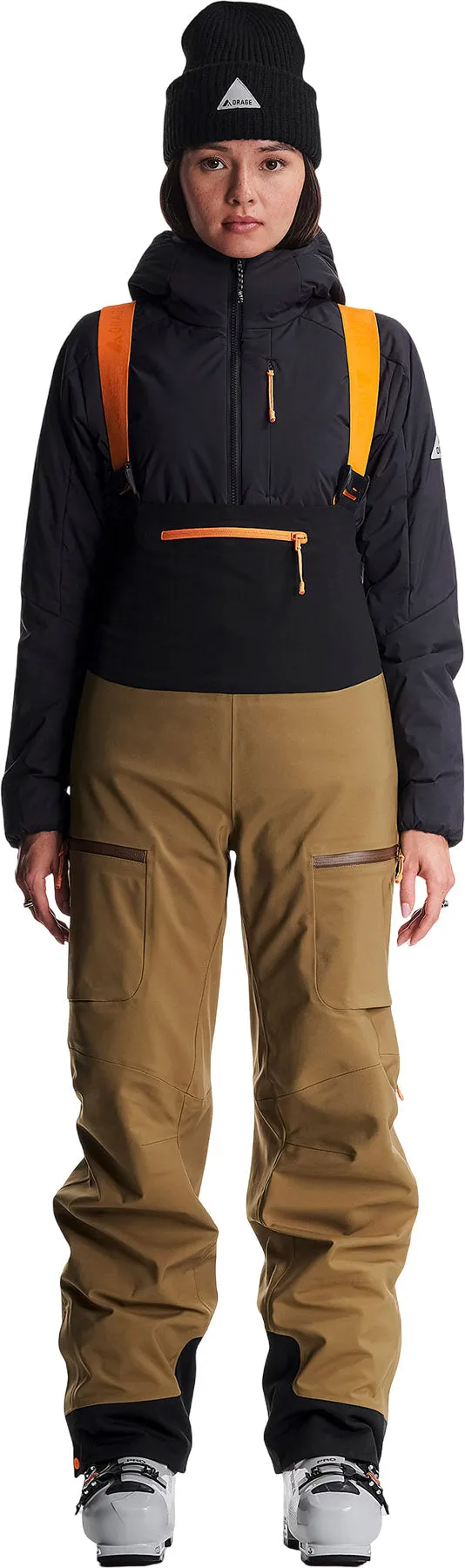 MTN-X Cliff 3 Layer Bib - Women's|-|Salopette 3 couches MTN-X Cliff - Femme sold by Altitude Sports