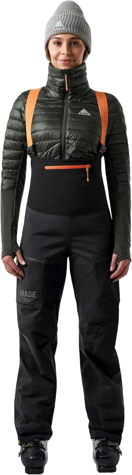 MTN-X Cliff 3 Layer Bib - Women's|-|Salopette 3 couches MTN-X Cliff - Femme sold by Altitude Sports product image thumbnail 5