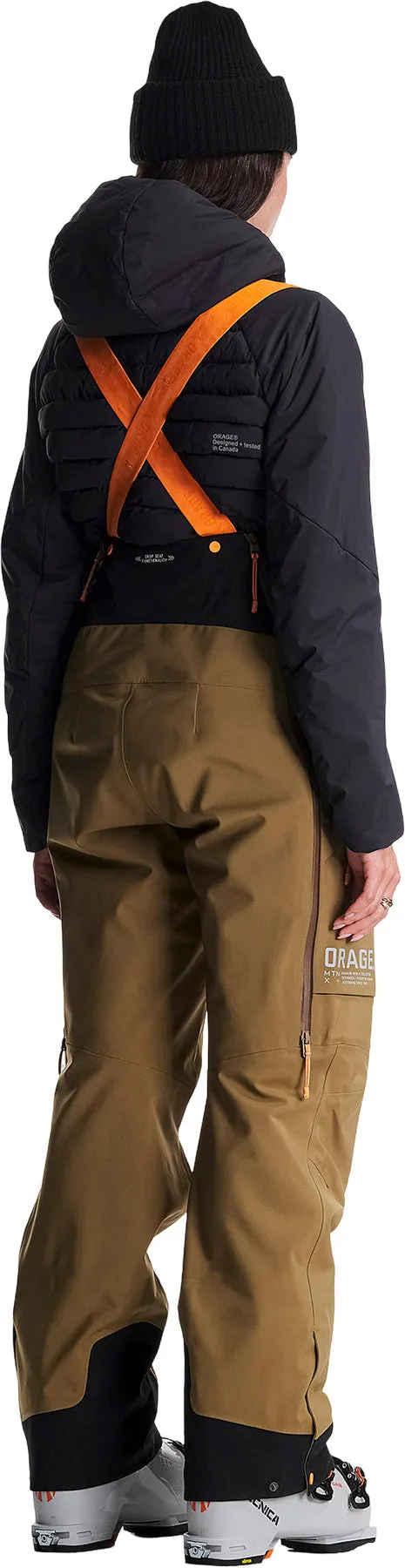 MTN-X Cliff 3 Layer Bib - Women's|-|Salopette 3 couches MTN-X Cliff - Femme sold by Altitude Sports product image thumbnail 2