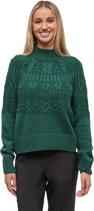 Highline Pom Mock Neck Sweater - Women's|-|Chandail à col montant Highline Pom - Femme sold by Altitude Sports