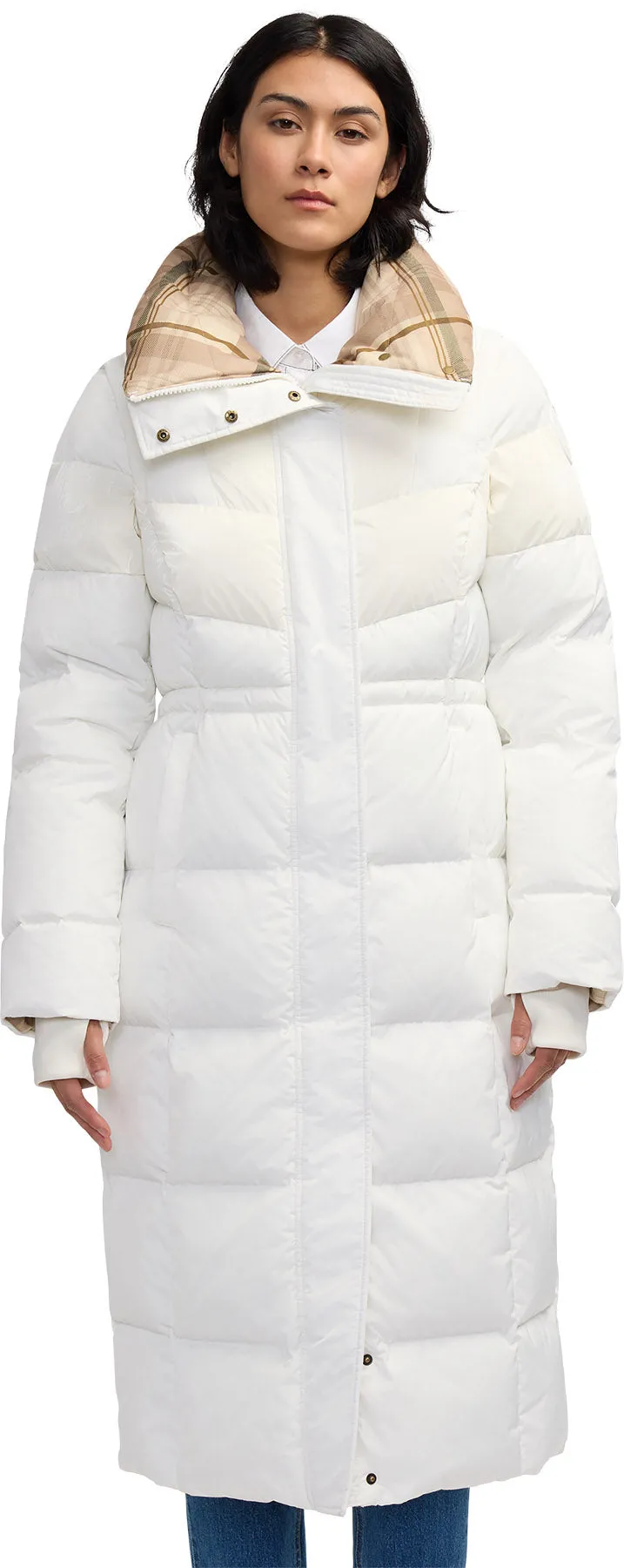 Kaatye Quilted Maxi Puffer Jacket with Oversized Collar - Women's|-|Manteau long matelassé avec col surdimensionné Kaatye - Femme sold by Altitude Sports