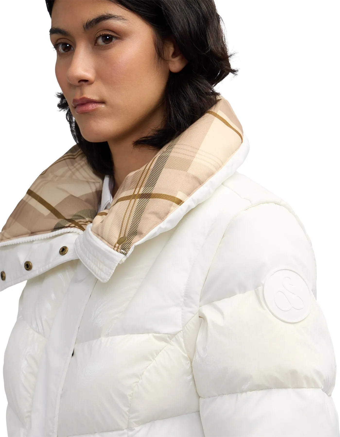 Kaatye Quilted Maxi Puffer Jacket with Oversized Collar - Women's|-|Manteau long matelassé avec col surdimensionné Kaatye - Femme sold by Altitude Sports product image thumbnail 2