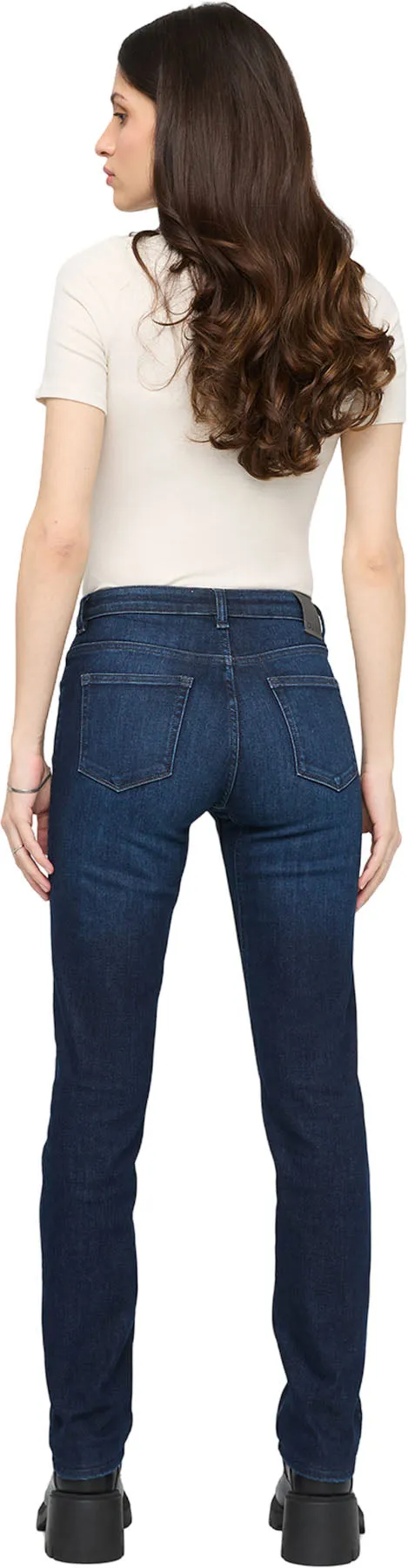 Tech Fleece Denim High Rise Straight Leg Jeans - Women's|-|Jean droit à taille haute en denim Tech Fleece - Femme sold by Altitude Sports product image thumbnail 2