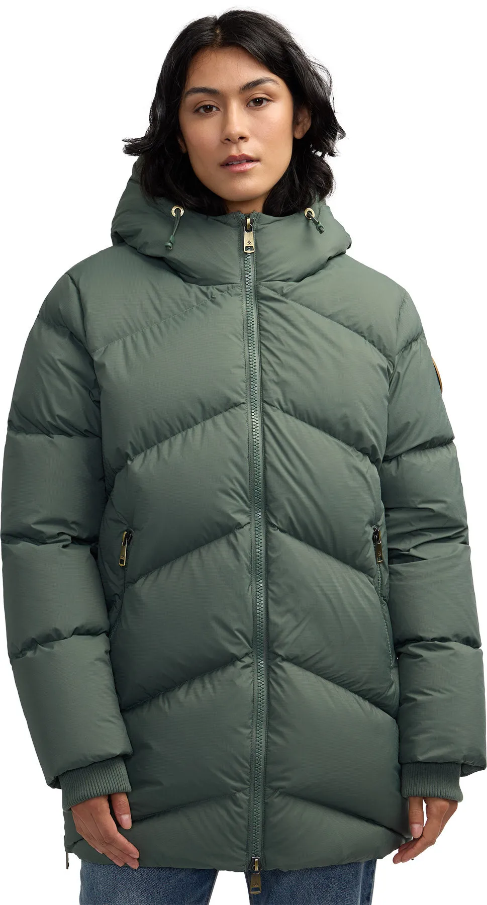 Fallon Chevron Quilted Puffer Jacket - Women's|-|Manteau matelassé à chevrons Fallon - Femme sold by Altitude Sports