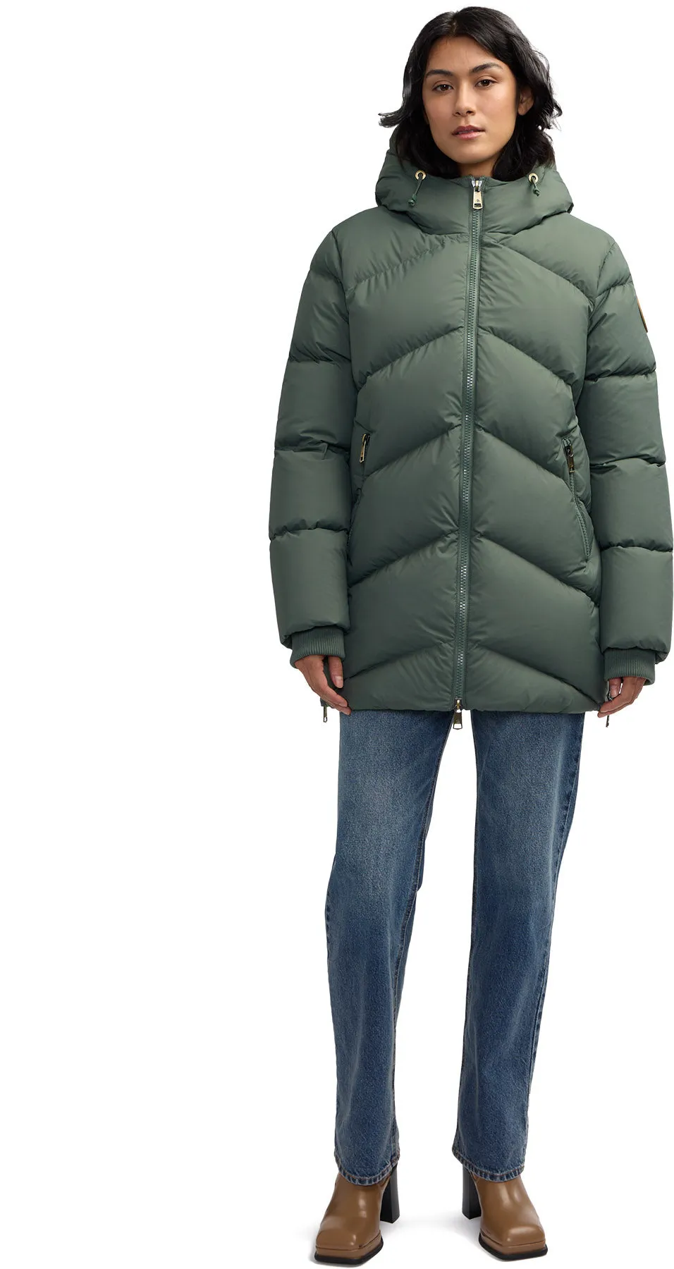 Fallon Chevron Quilted Puffer Jacket - Women's|-|Manteau matelassé à chevrons Fallon - Femme sold by Altitude Sports product image thumbnail 5