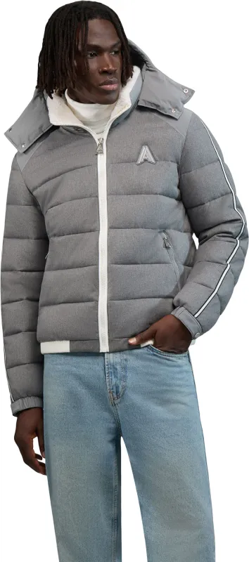 Luzerne Mid-Weight Puffer Jacket in Softly Brushed Fabric - Men's|-|Veste Polaire en Tissu Doucement Brossé Luzerne - Homme sold by Altitude Sports