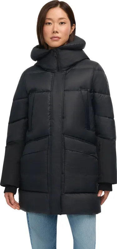 Heirani Mid-Length Quilted Puffer Parka with Oversized Hood - Women's|-|Parka mi-longue matelassée avec capuchon surdimensionné Heirani - Femme sold by Altitude Sports