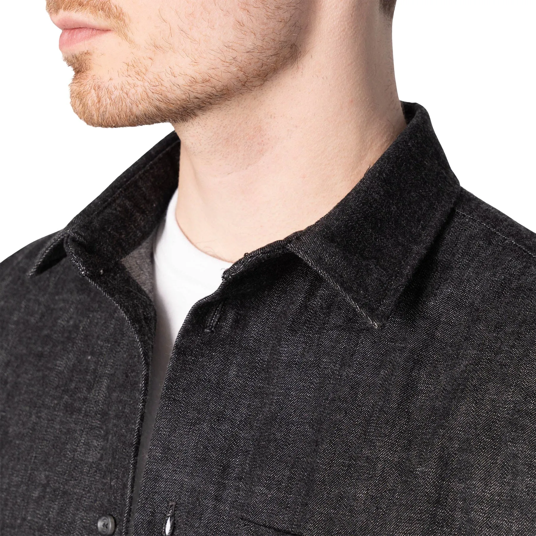 True Shirt - Black Lightweight Denim - Men's|-|Chemise True - Black Lightweight Denim - Homme sold by Altitude Sports product image thumbnail 3