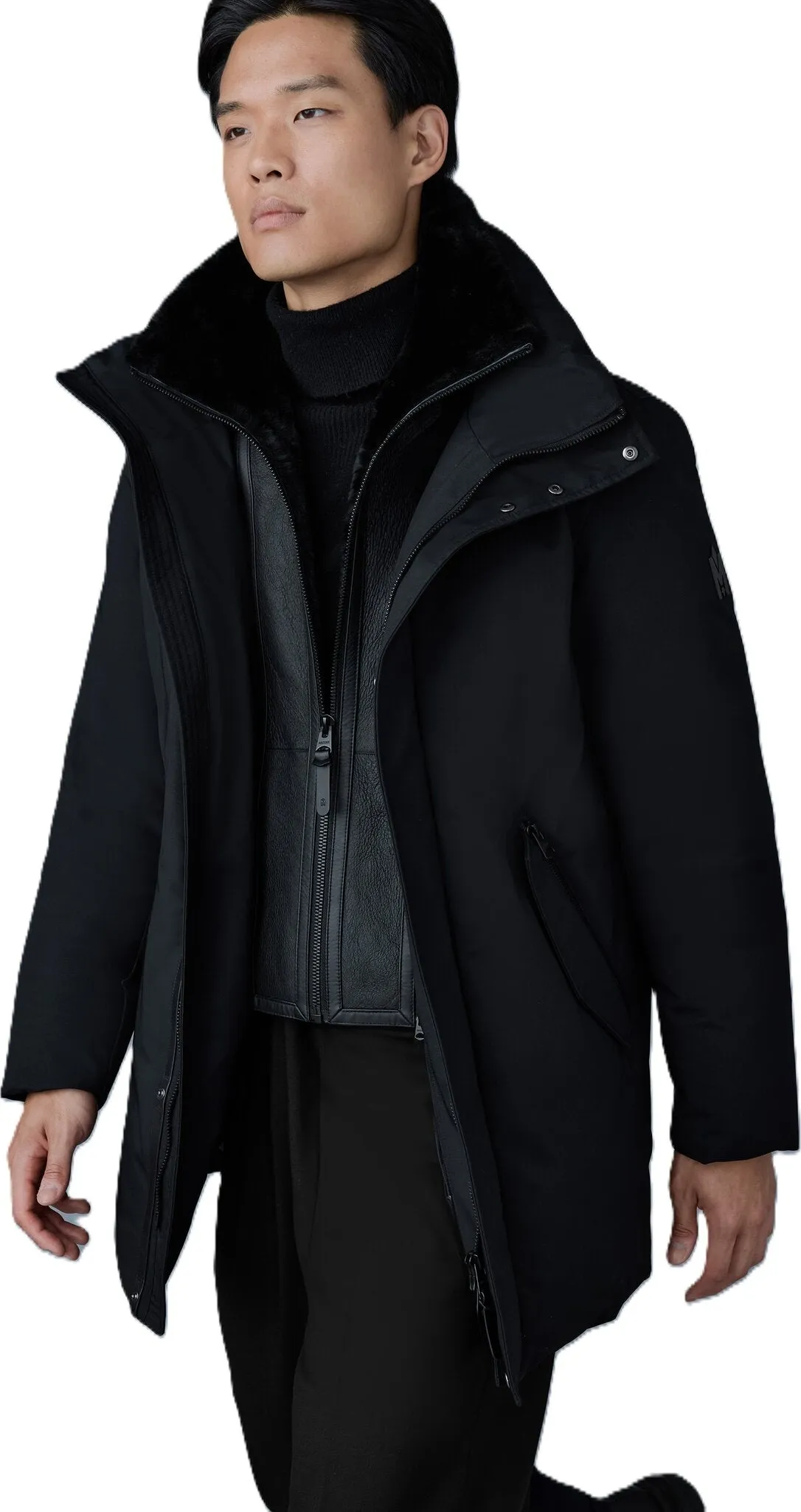SULLIVAN 2-in-1 Down Coat with Removable Bib - Men's|-|Manteau en duvet 2 en 1 avec bavette amovible SULLIVAN - Homme sold by Altitude Sports product image thumbnail 4