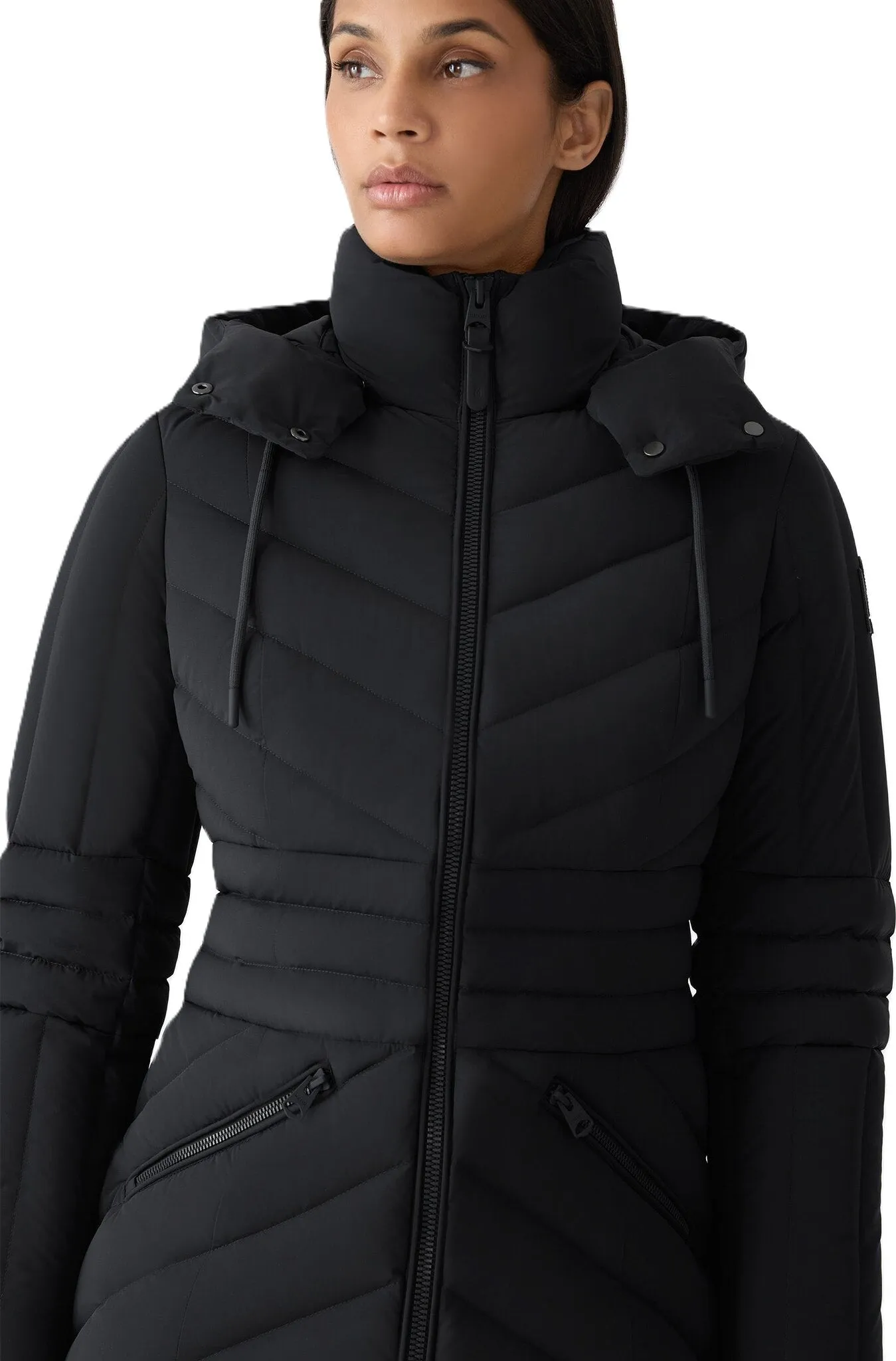 NADIA-NF Down Jacket With Storm Visor - Women's|-|Doudoune NADIA-NF avec visière anti-tempête - Femme sold by Altitude Sports product image thumbnail 4