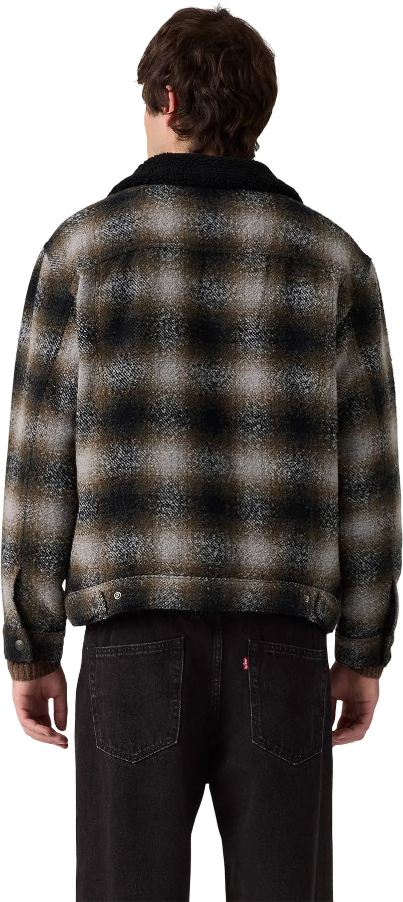 Relaxed Fit Plaid Trucker Jacket - Men's|-|Manteau de camionneur à carreaux coupe décontractée - Homme sold by Altitude Sports product image thumbnail 2