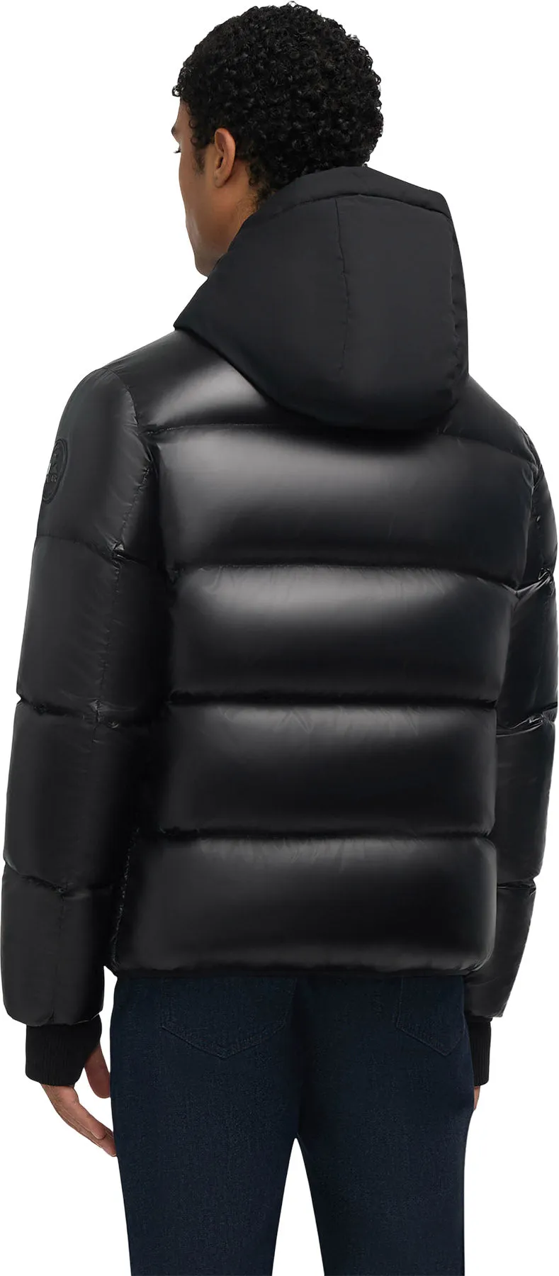 Rikuto Boxy Channel Quilted Puffer Jacket with Fixed Hood - Men's |-|Manteau matelassé coupe carrée à canaux avec capuchon fixe Rikuto - Homme sold by Altitude Sports product image thumbnail 2