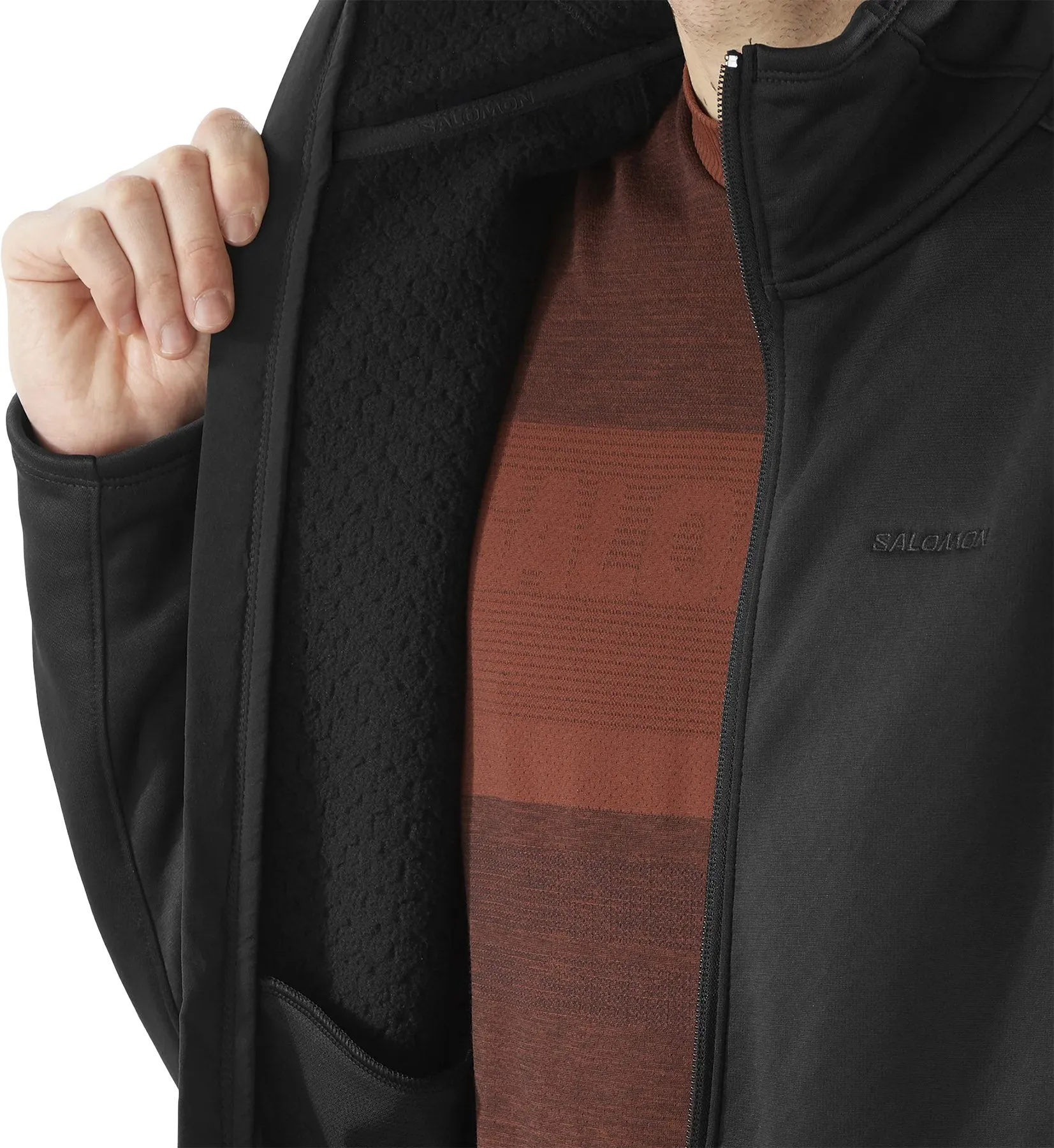 Outline Warm Fleece Full Zip - Men's|-|Couche intermédiaire entièrement zippée Outline Warm - Homme sold by Altitude Sports product image thumbnail 4