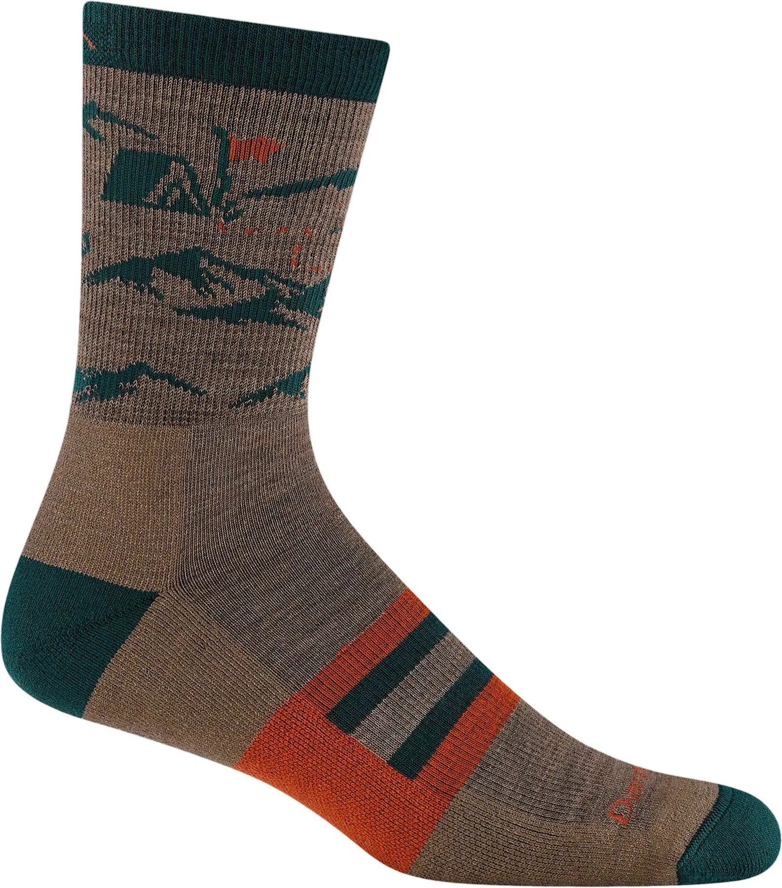 Hike Hike Hut Micro Crew Midweight Hiking Socks - Men's|-|Chaussettes de randonnée mi-épaisses Hike Hike Hut - Homme sold by Altitude Sports