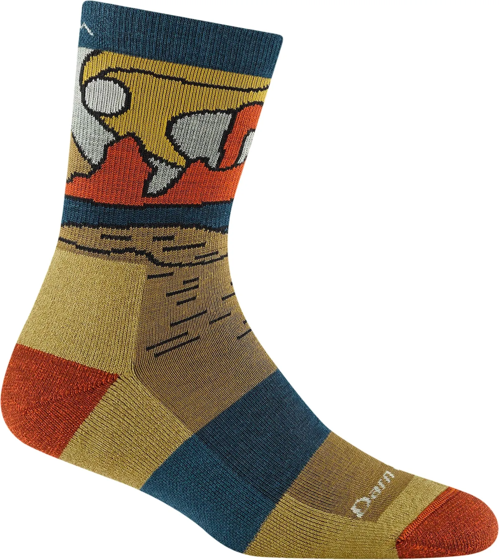 Celeste Micro Crew Midweight Hiking Socks - Women's|-|Chaussettes de randonnée mi-mollet mi-épaisses Celeste - Femme sold by Altitude Sports