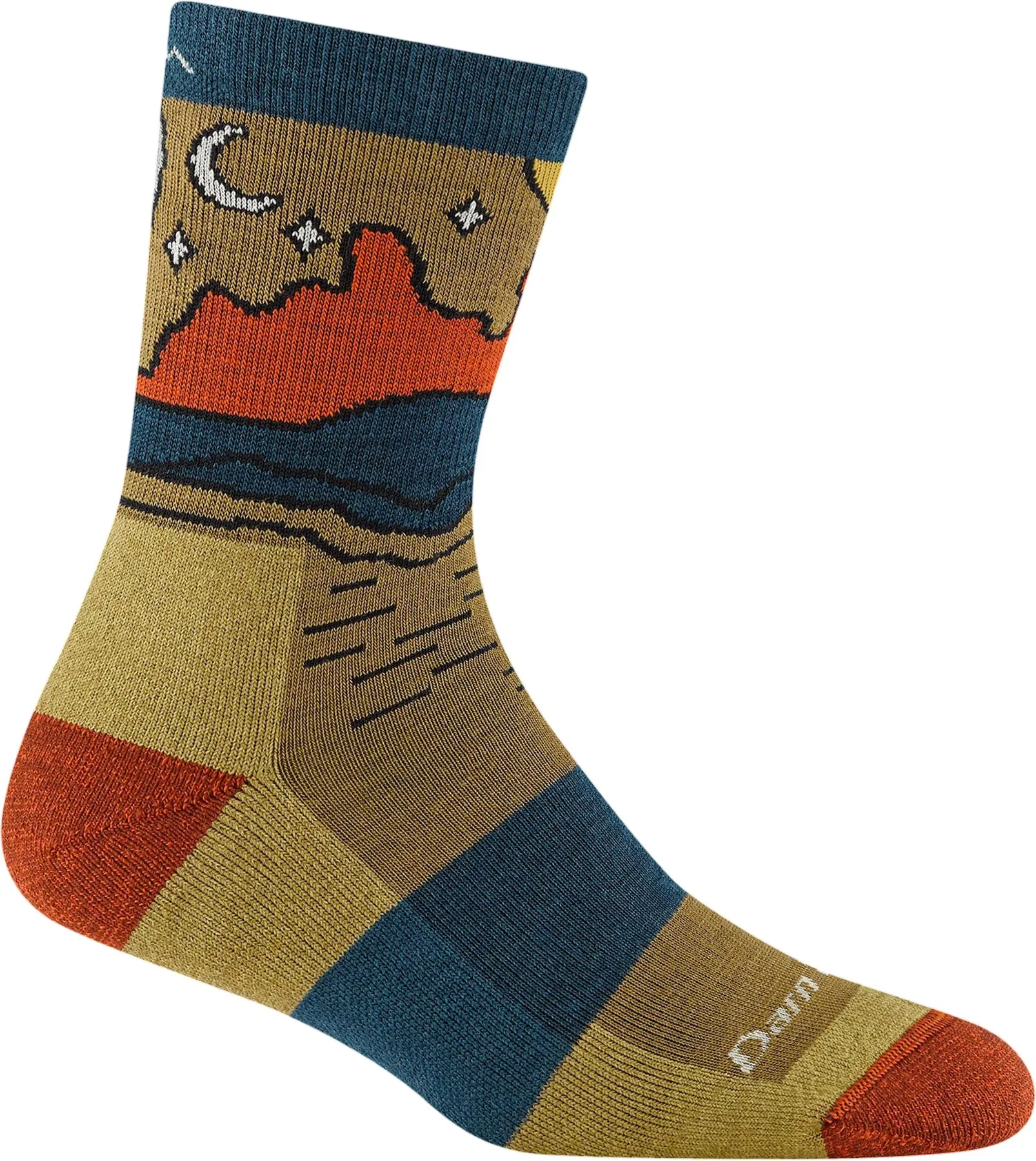 Celeste Micro Crew Midweight Hiking Socks - Women's|-|Chaussettes de randonnée mi-mollet mi-épaisses Celeste - Femme sold by Altitude Sports product image thumbnail 2