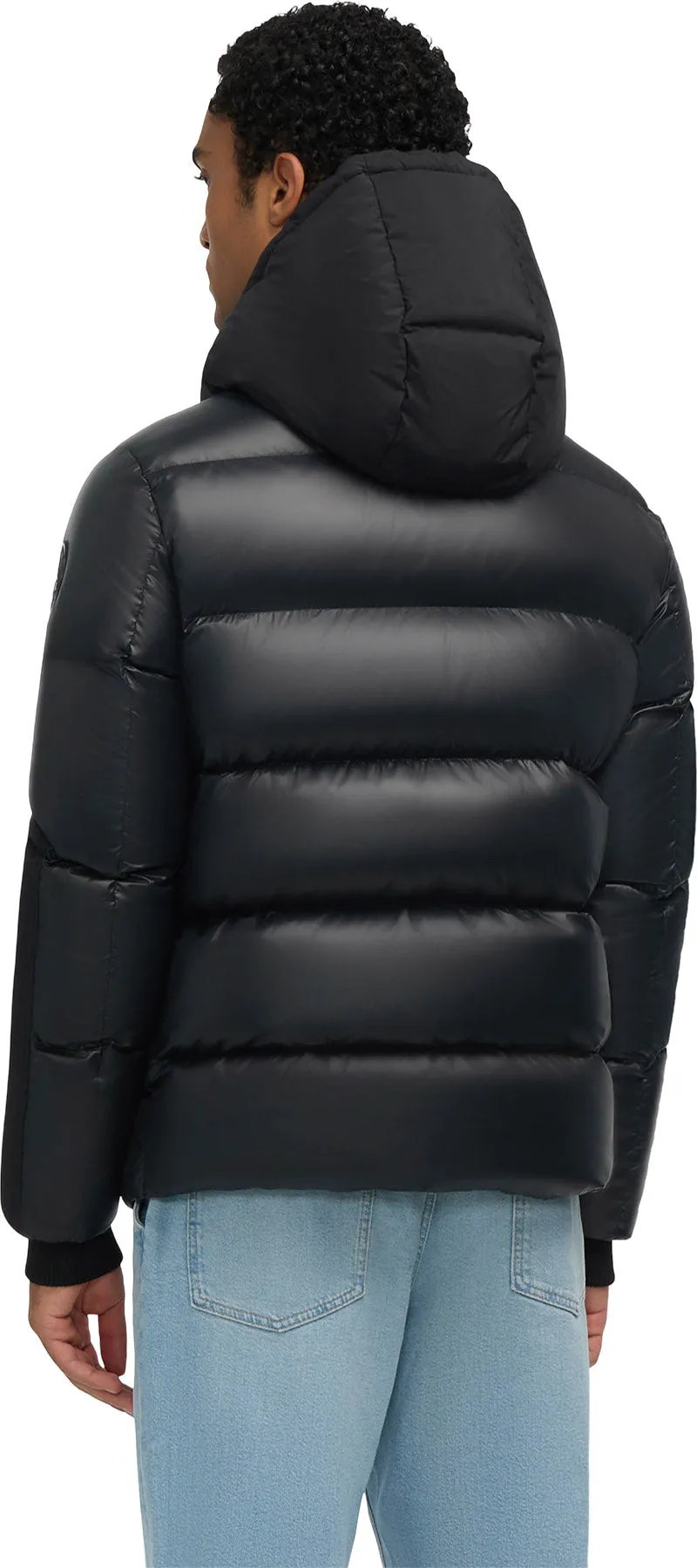 Nuray Mixed Media Color Block Puffer Jacket with Fixed Hood - Men's|-|Manteau matelassé à couleurs contrastantes en matériaux assortis avec capuchon fixe Nuray - Homme sold by Altitude Sports product image thumbnail 5