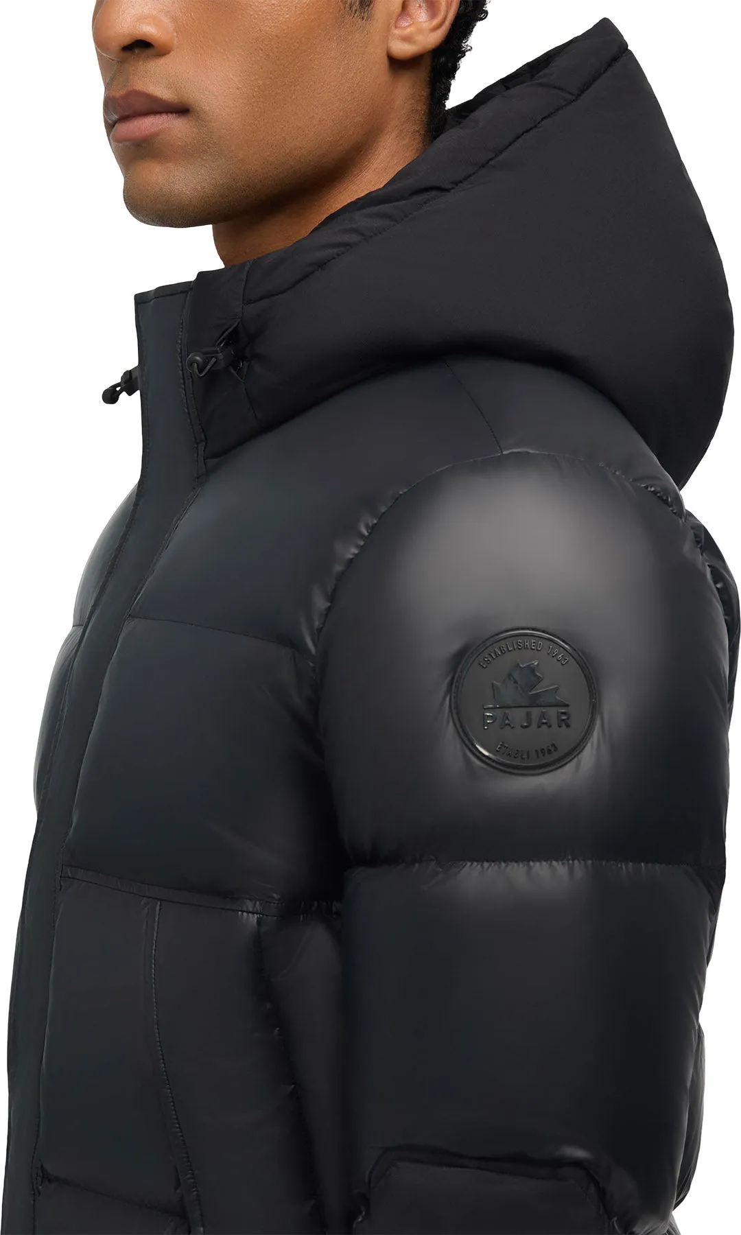 Nuray Mixed Media Color Block Puffer Jacket with Fixed Hood - Men's|-|Manteau matelassé à couleurs contrastantes en matériaux assortis avec capuchon fixe Nuray - Homme sold by Altitude Sports product image thumbnail 2