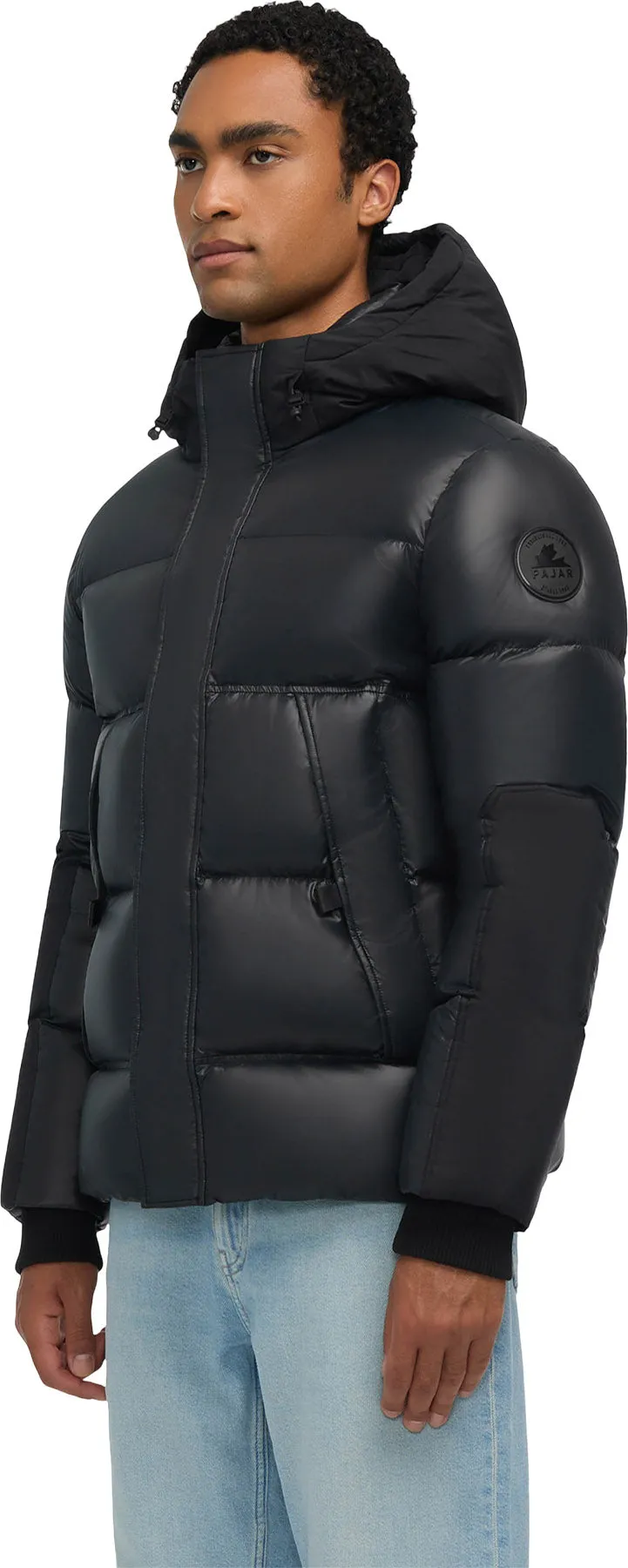 Nuray Mixed Media Color Block Puffer Jacket with Fixed Hood - Men's|-|Manteau matelassé à couleurs contrastantes en matériaux assortis avec capuchon fixe Nuray - Homme sold by Altitude Sports product image thumbnail 4