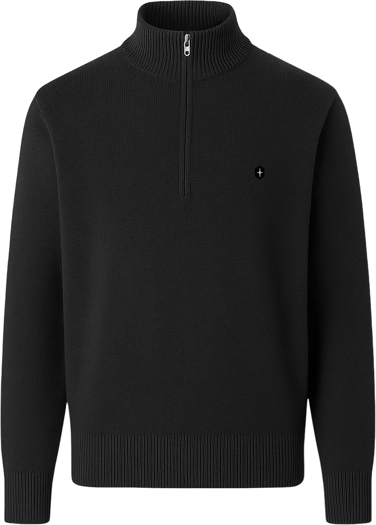 Niel Half-Zip Mock Neck Sweater - Men's|-|Chandail à col montant et demi-glissière Niel - Homme sold by Altitude Sports
