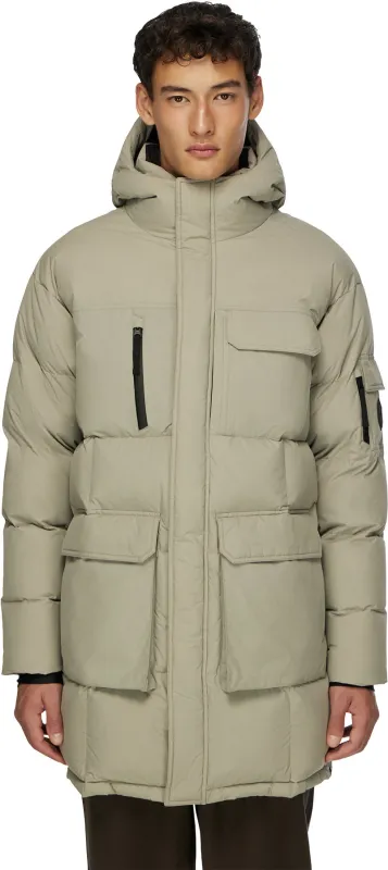 Compass Hooded Recycled Down Winter Jacket - Men's|-|Manteau d'hiver à capuchon en duvet recyclé Compass - Homme sold by Altitude Sports