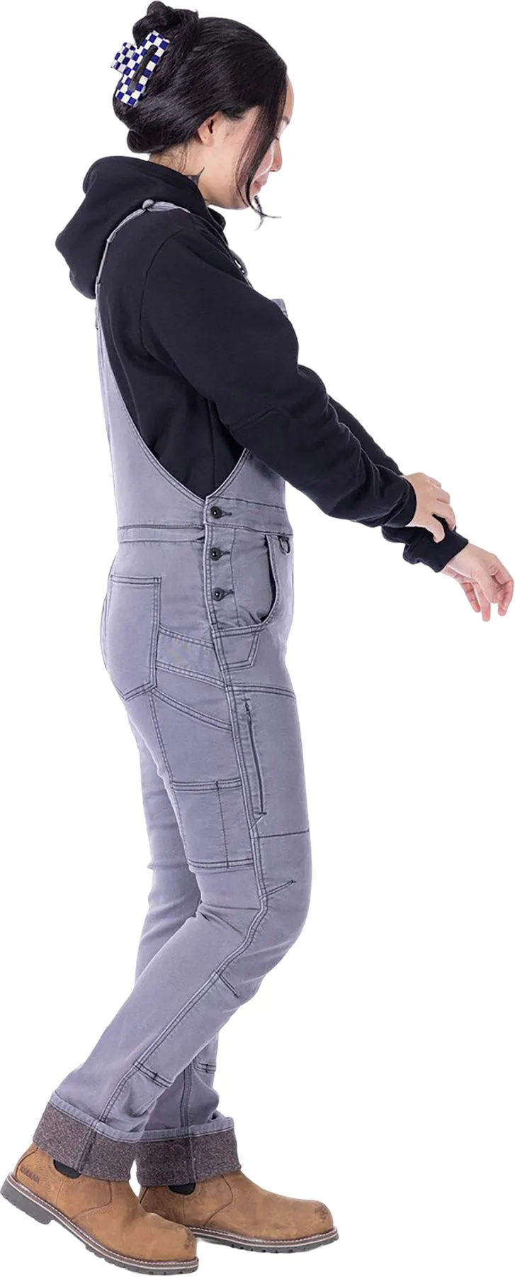 FRESHLEY HOTSWAP STRETCH DENIM DROP SEAT OVERALLS - Women's|-|SALOPETTE FRESHLEY HOTSWAP STRETCH DENIM À RABAT - Femme sold by Altitude Sports product image thumbnail 3