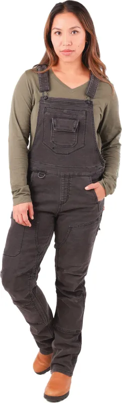 FRESHLEY HOTSWAP STRETCH DENIM DROP SEAT OVERALLS - Women's|-|SALOPETTE FRESHLEY HOTSWAP STRETCH DENIM À RABAT - Femme sold by Altitude Sports
