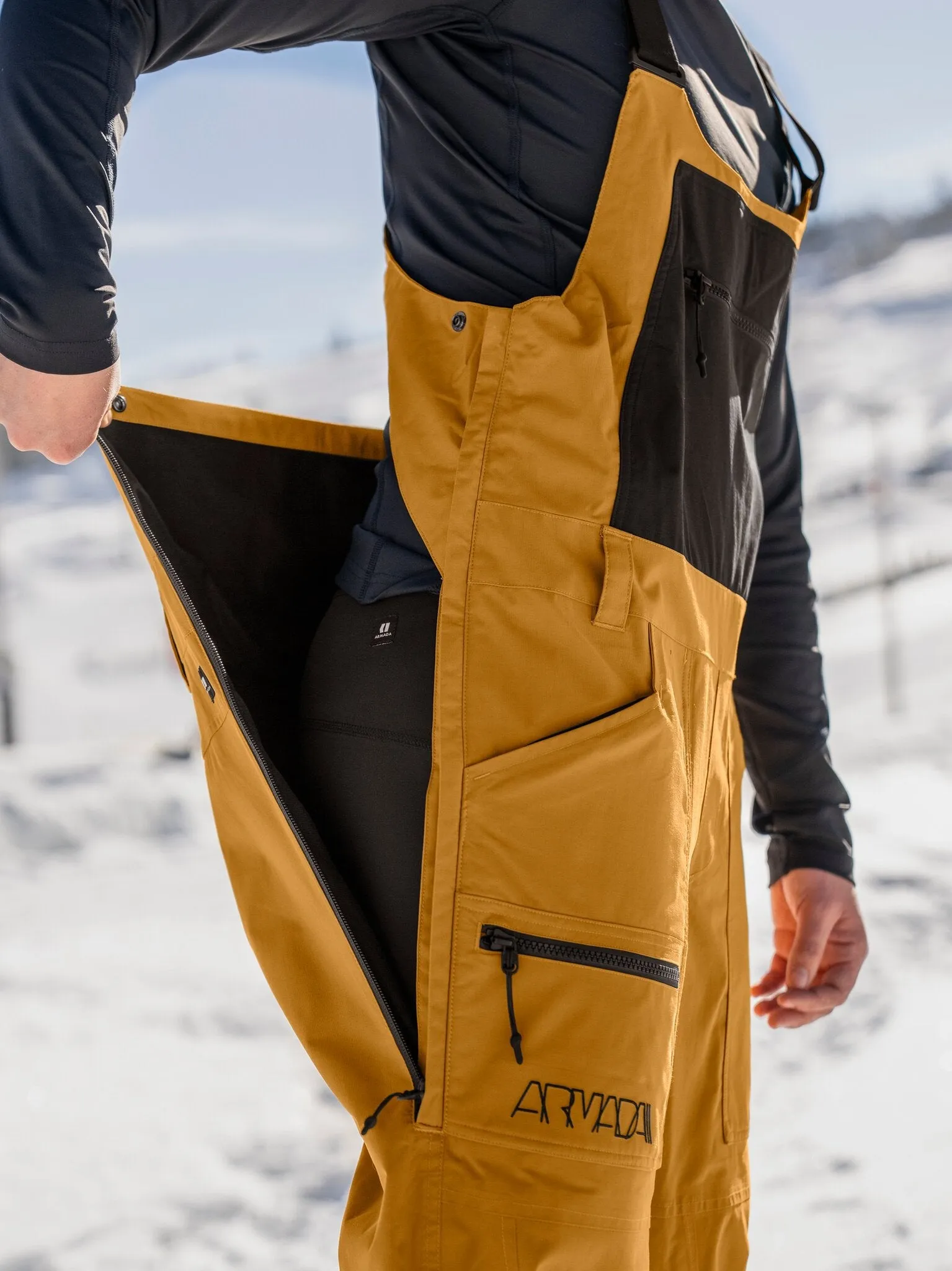 Talyah 2 Layer Cargo Bib - Women's|-|Salopette cargo 2 couches Talyah - Femme sold by Altitude Sports product image thumbnail 3