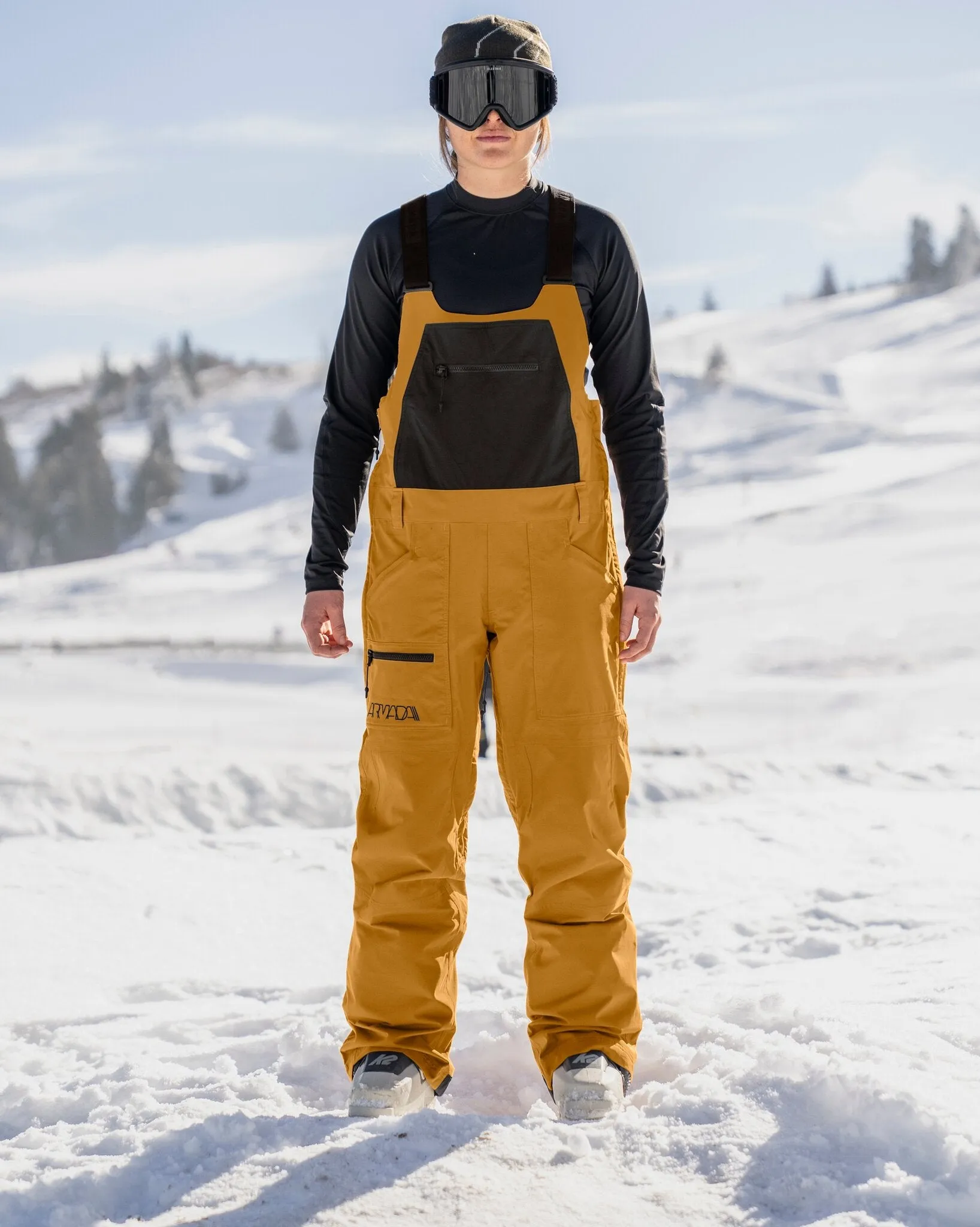 Talyah 2 Layer Cargo Bib - Women's|-|Salopette cargo 2 couches Talyah - Femme sold by Altitude Sports