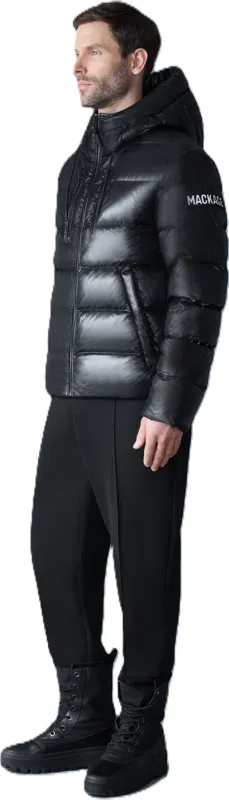 Victor-R Light Down Jacket with Storm Visor Hood - Men's|-|Manteau en duvet léger avec capuchon à visière anti-tempête Victor-R - Homme made by Mackage