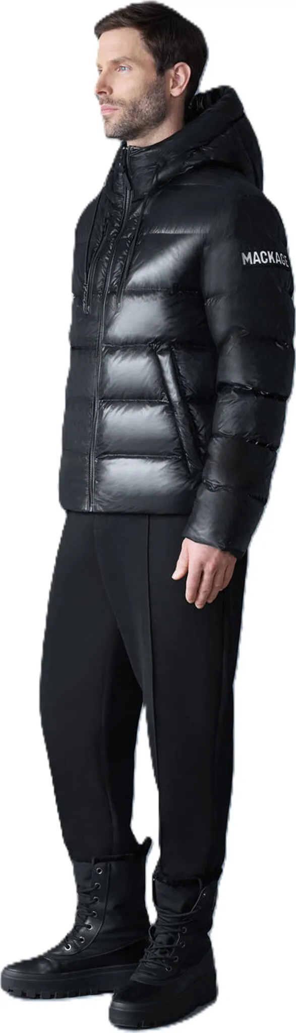 Victor-R Light Down Jacket with Storm Visor Hood - Men's|-|Manteau en duvet léger avec capuchon à visière anti-tempête Victor-R - Homme sold by Altitude Sports
